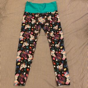 Rainbow Zebra Leggings